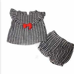 Baby Girls' Plaid Top & Bottom One You by carters